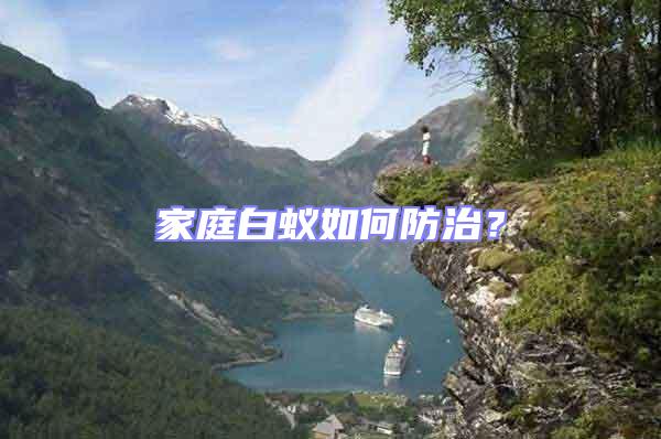 家庭白蟻如何防治?