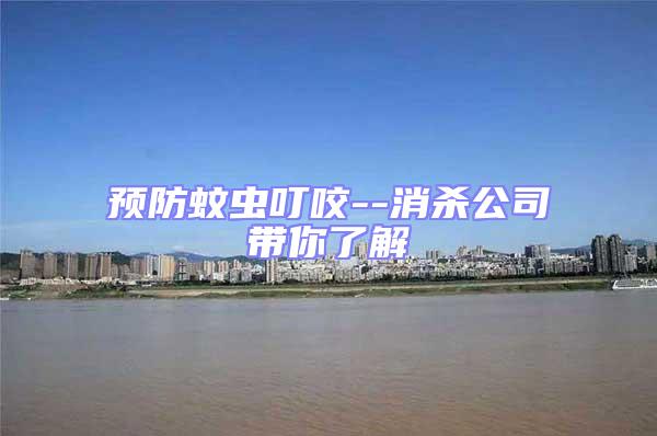 預防蚊蟲叮咬--消殺公司帶你了解