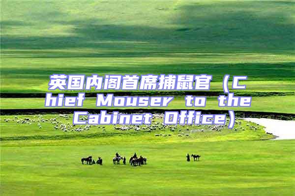 英國內(nèi)閣首席捕鼠官(Chief Mouser to the Cabinet Office)