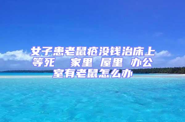 女子患老鼠瘡沒(méi)錢治床上等死 家里 屋里 辦公室有老鼠怎么辦