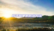 蚊子簡單的防治方法