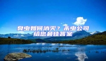 臭蟲如何消滅？殺蟲公司給您最佳答案