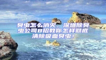 臭蟲怎么消滅，深圳除臭蟲公司8招教你怎樣徹底清除吸血臭蟲！