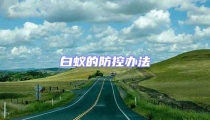 白蟻的防控辦法